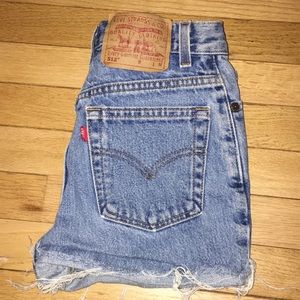 Levi’s Vintage High Waisted Shorts
